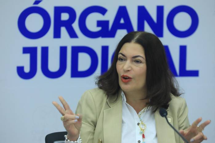 María Cristina Chen Stanziola, presidenta de la CSJ.