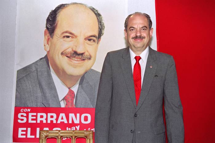 El guatemalteco, Jorge Serrano.