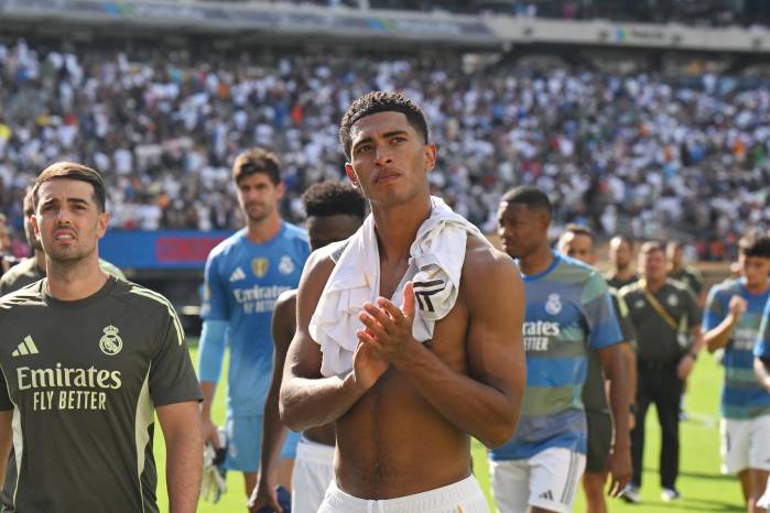 El jugador del Real Madrid, Jude Bellingham.