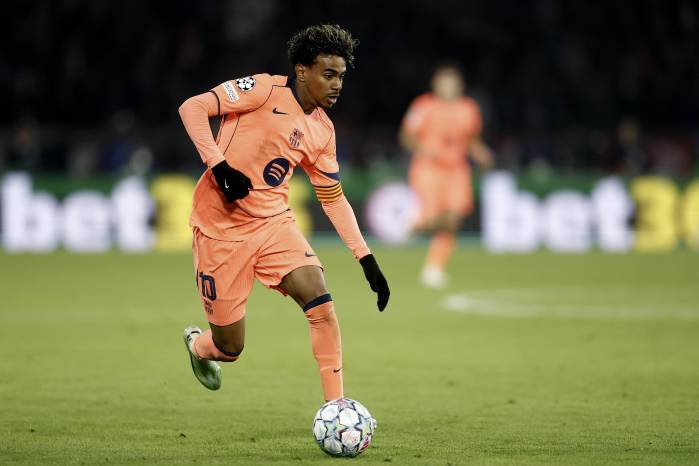 El futbolista del FC Barcelona, Lamine Yamal.