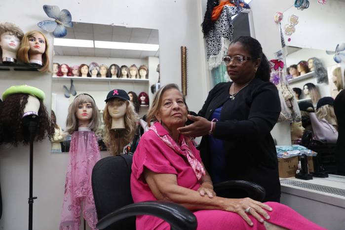 Magaly Potha rememoró su trayectoria en el salón de belleza, administrado por el ION y Fundacáncer.