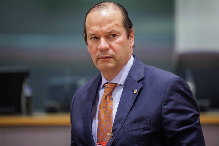 El canciller panameño, Javier Martínez-Acha. EFE/Olivier Matthys