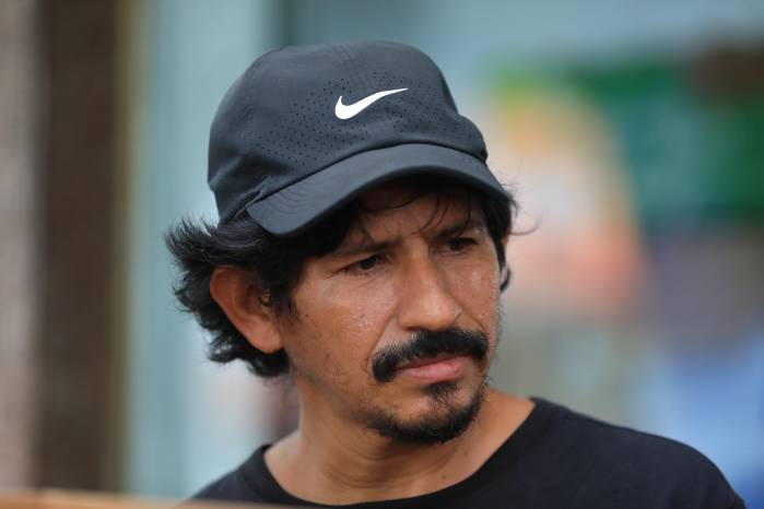 Miguel, un panameño que llegó sin saber qué tarea podía realizar, pero con la firme intención de ayudar: