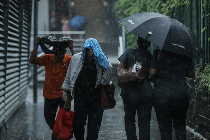 Las lluvias se mantendrá a lo largo de la semana.