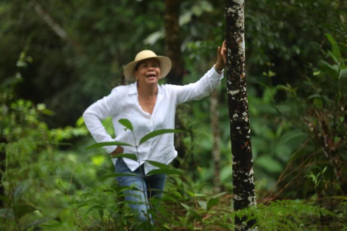 Iliana Armién, cofundadora de la empresa Futuro Forestal.