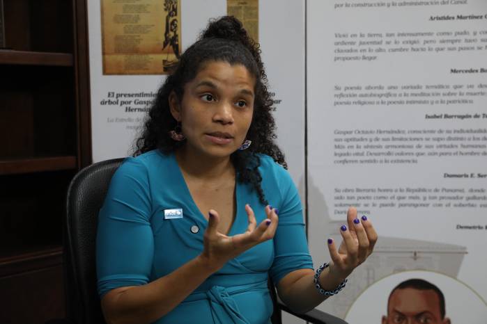 La vocera de la Unicef en Panamá en entrevista con La Estrella de Panamá.