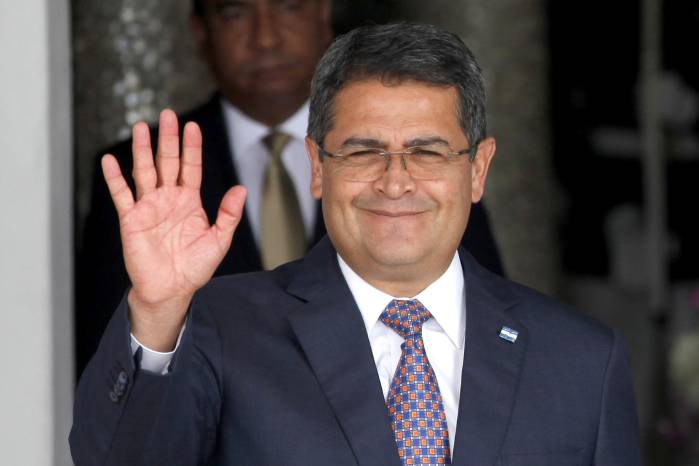 El expresidente de Honduras, Juan Orlando Hernández.