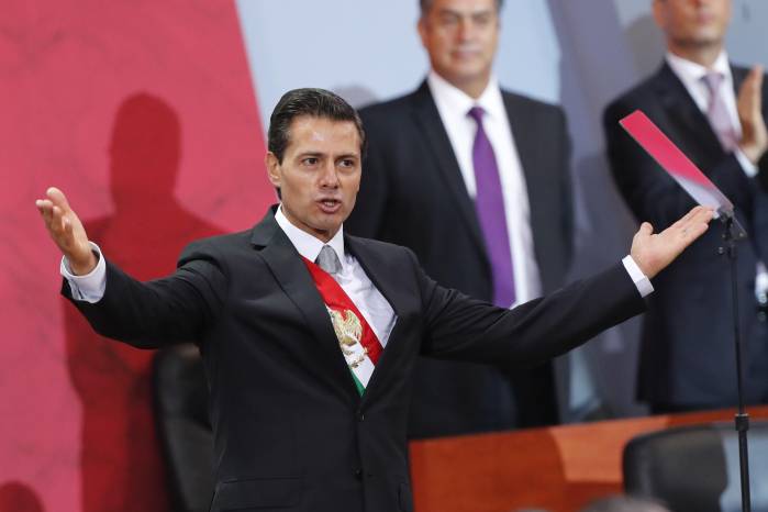 Imagen de archivo del ex presidente de México, Enrique Peña Nieto