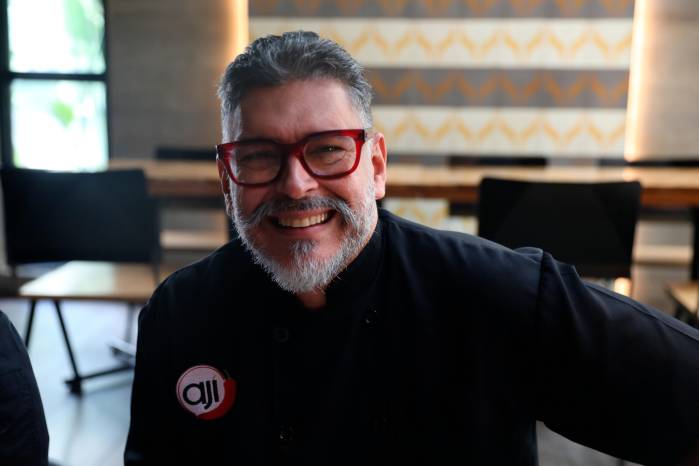 El chef Amaelc Andanedo fue también parte del jurado.