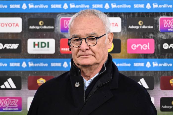 Claudio Ranieri estuvo en el A.S. Roma.