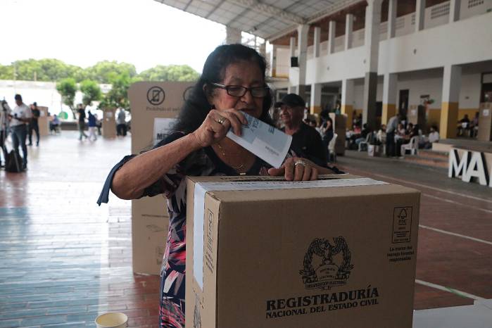 Más de 41 millones de ciudadanos fueron convocados a las urnas en Colombia.