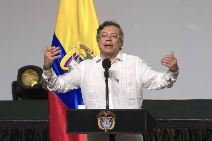 El presidente de Colombia, Gustavo Petro, en una fotografía de archivo.