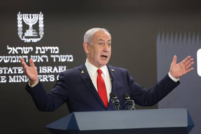 El primer ministro israelí, Benjamin Netanyahu.
