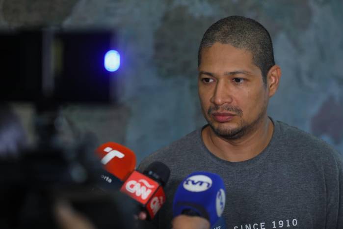 Olmedo Javier Núñez Peñalba, el marino panameño que estaba detenido en Venezuela, ya está de regreso en Panamá.