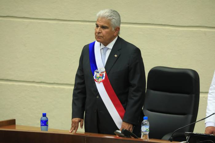 El presidente de la República, José Raúl Mulino.