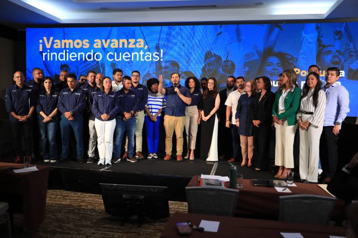 La agrupación política presentó una plataforma para la rendición de cuentas.