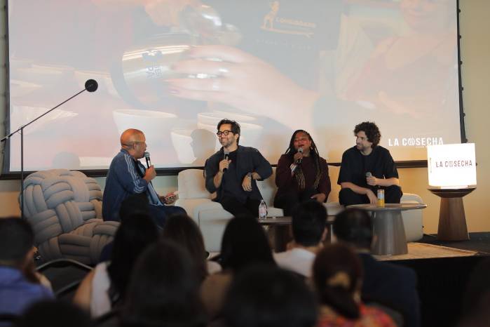 Como parte del programa se desarrolló un conversatorio en el que participaronJorge Chanis, Miroslava Herrera y el chef Ivan Ralston moderado por el comediante JoelSilva.