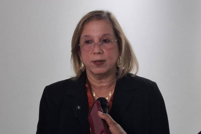 La gerente general encargada del ISA, Nilka Arellano.