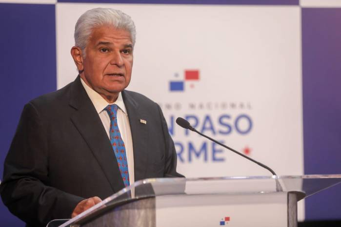 José Raúl Mulino, presidente de la Reppublica.