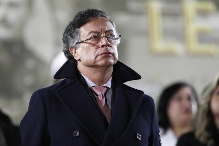 El presidente colombiano, Gustavo Petro, el pasado 30 de diciembre.