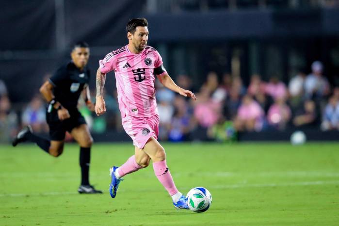 El delantero del Inter Miami, Lionel Messi.