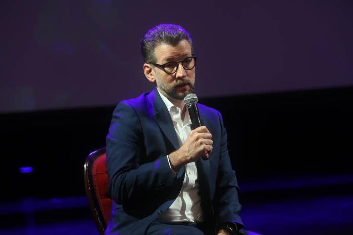 El presidente del patronato del Teatro Nacional, Ramón Varela.