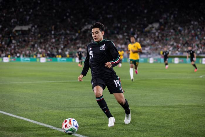 Gilberto Mora de la selección de México.