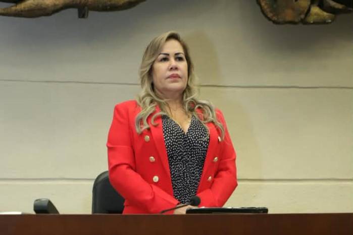 La diputada presidenta de la Asamblea Nacional, Shirley Castañedas.