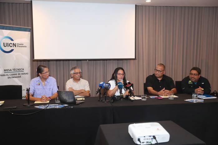 Conferencia de prensa este miércoles de la Mesa Técnica para el Cierre de Minas del Comité Panameño.