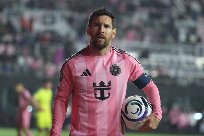 El delantero del Inter Miami, Lionel Messi.