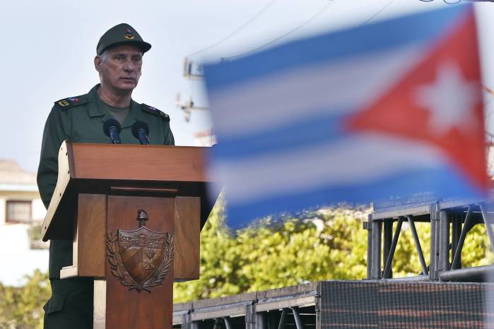 Foto de archivo del presidente de Cuba, Miguel Díaz-Canel de este 16 de abril de 2026.