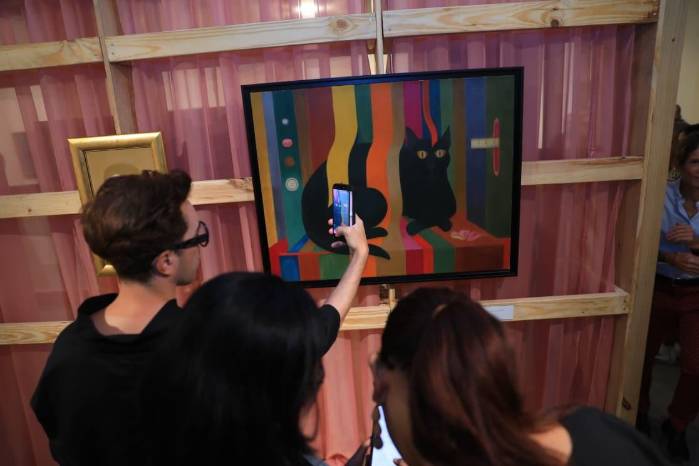 Briceño pintó escenas domésticas.