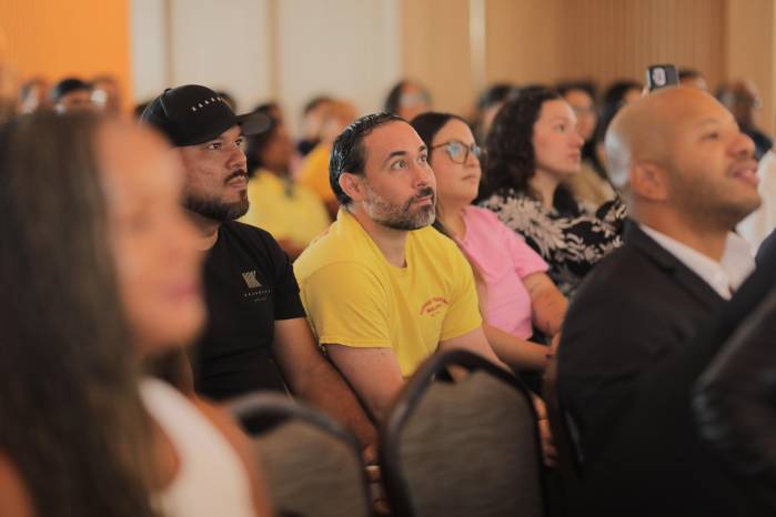 Asistieron estudiantes de gastronomía, profesores y chefs.