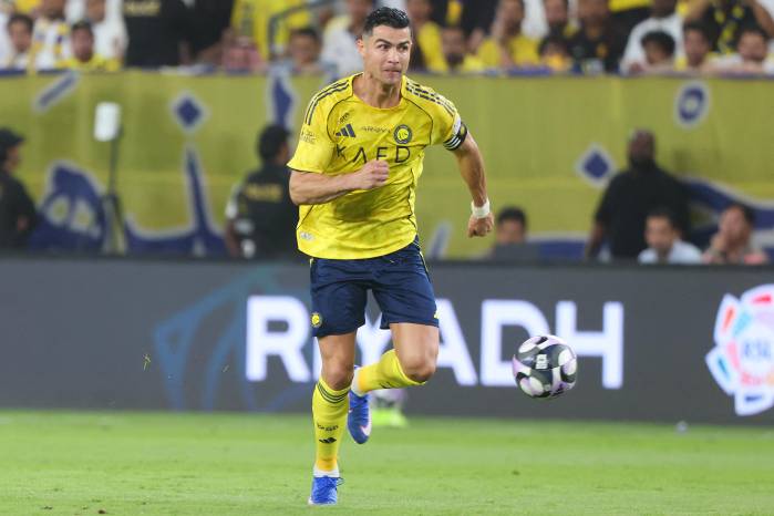 El futbolista portugués, Cristiano Ronaldo.