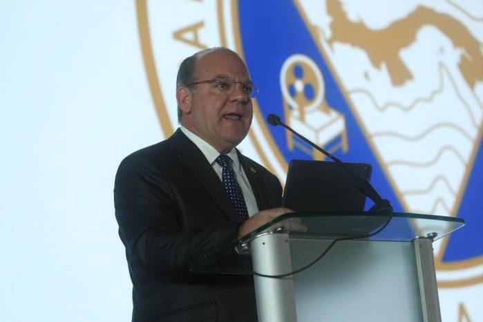 El presidente de la CCIAP, Juan Arias Strunz.