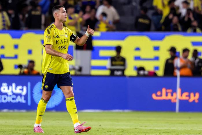 El delantero del Al-Nassr, Cristiano Ronaldo.