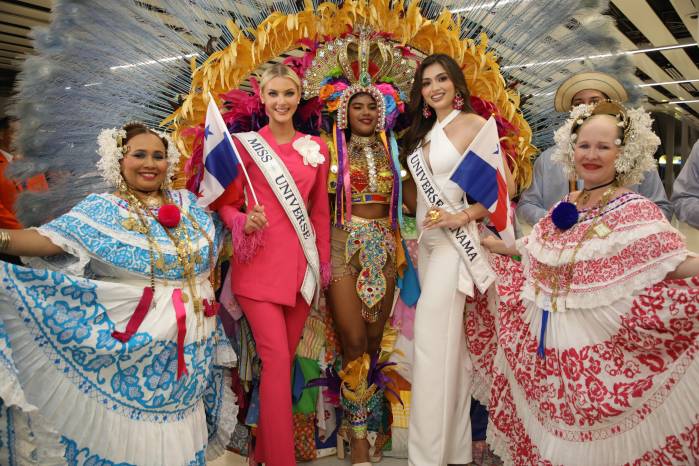 La Miss Universo Victoria Kjaer está en Panamá. Aquí los detalles de su llegada
