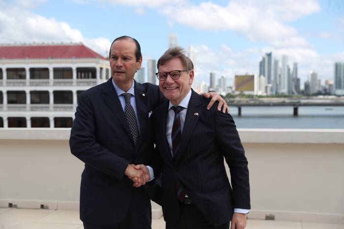 La buena sintonía entre ambos estuvo en todo momento.