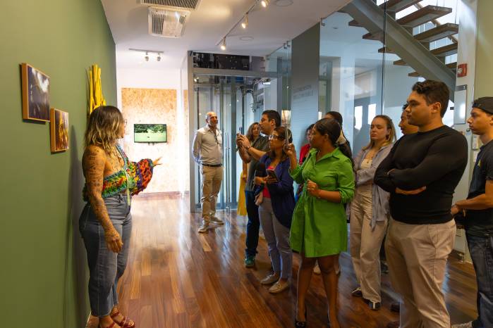 La exposición ‘La dimensión de lo invisible’ es una de las ofertas principales culturales de la Casa del Soldado.