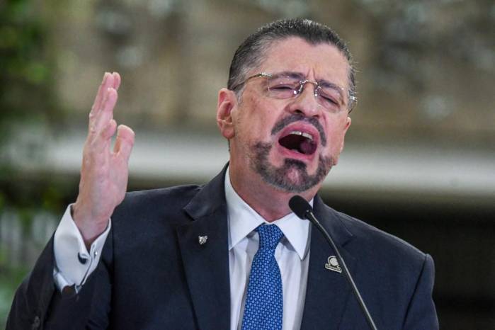 Presidente de Costa Rica, Rodrigo Chaves.