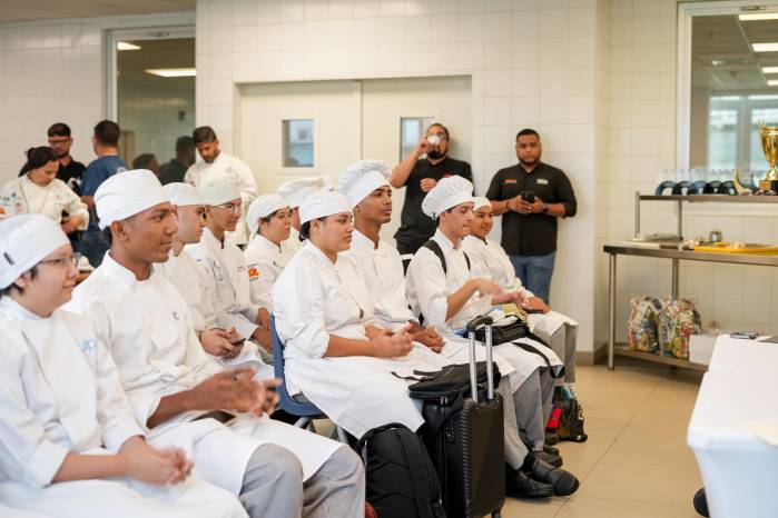 Los anfitriones fueron los estudiantes del Instituto Técnico Superior especializado.
