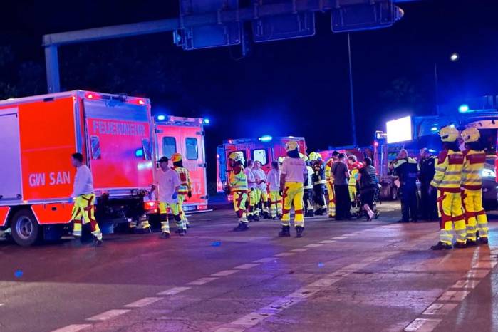 La escena en Berlín (Alemania) a esta hora.