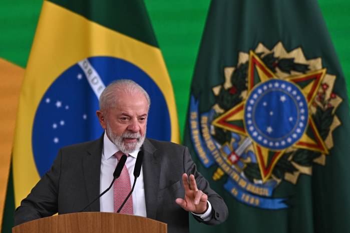 Fotografía de archivo del presidente de Brasil, Luiz Inácio Lula da Silva.