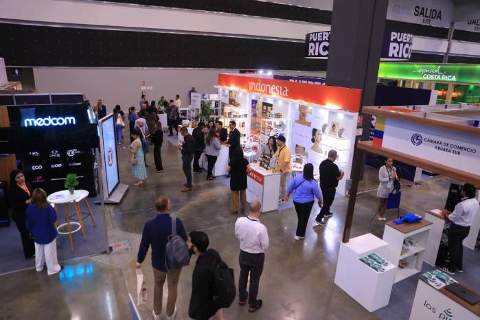 Durante Expocomer se dieron más de 822 módulos de exhibición en el Panama Convention Center
