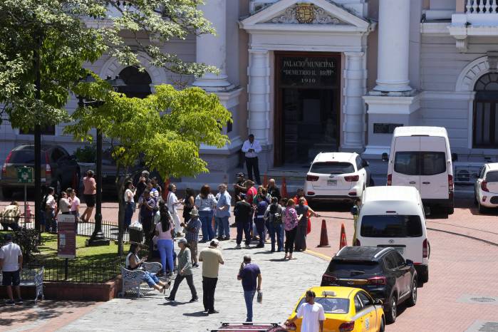 Evacuaciones en la Ciudad de Panamá.