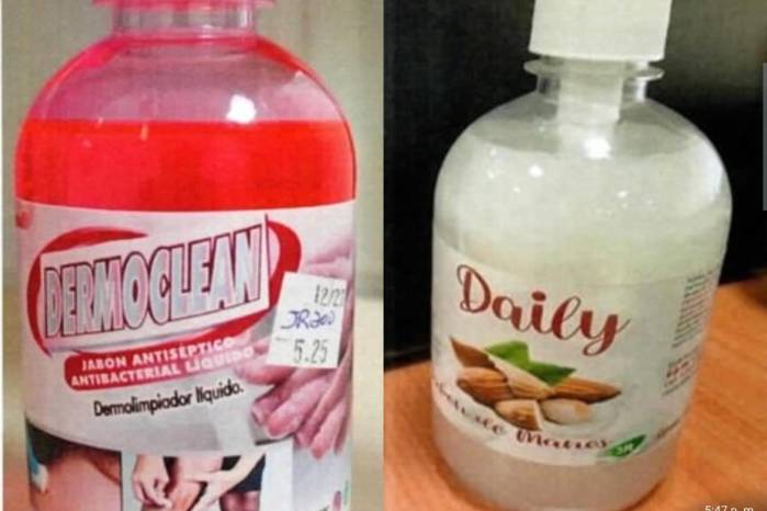 Ante esta situación, los productos identificados tampoco cuentan con el registro sanitario correspondiente.