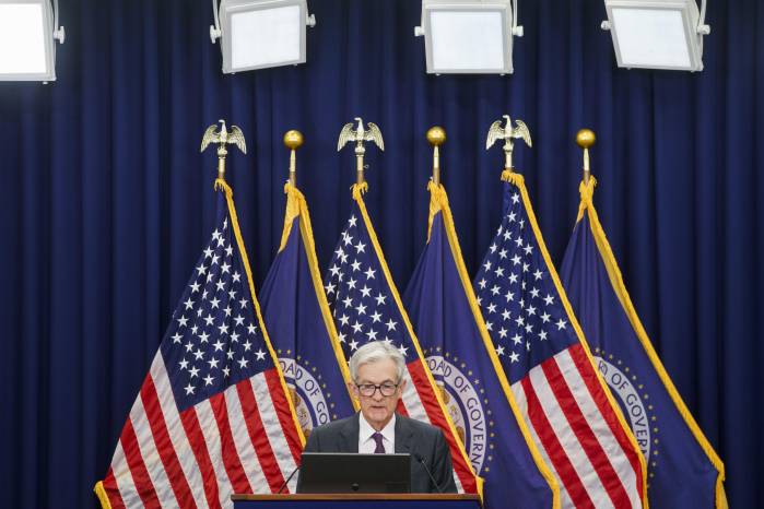 El presidente de la Reserva Federal (Fed) estadounidense, Jerome Powell.