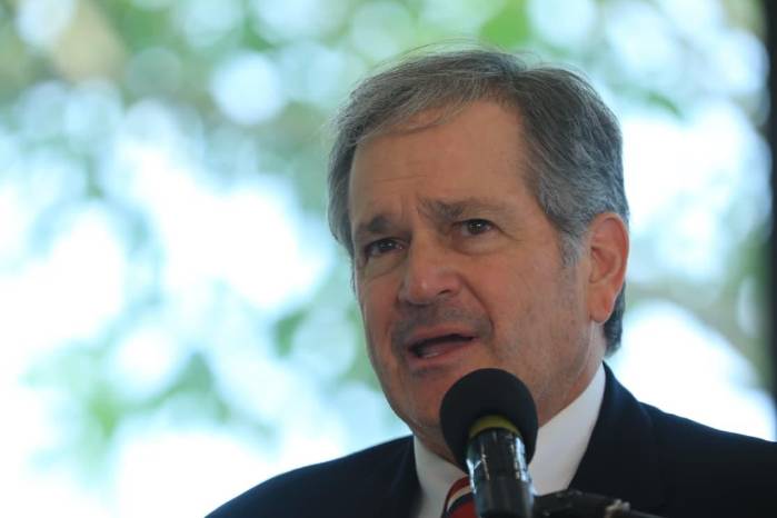 El ministro de Ambiente, Juan Carlos Navarro