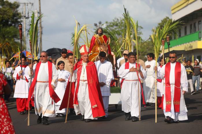 Las celebraciones de la Semana Santa comenzaron esta semana con el Domingo de Ramos.