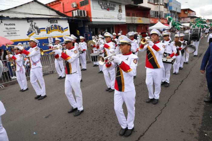 La Chorrera vivió así una jornada cargada de orgullo nacional.